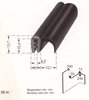Kantenschutz mit Dichtlippe, 1-3 mm DFA-0092H, 1 Rolle