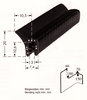 Kantenschutz mit Dichtlippe, 1-3 mm DFA-0095H, 1 Rolle