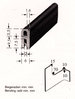 Kantenschutz m Moosgummi oben 1-2 mm DFA-0112H, 1 Rolle